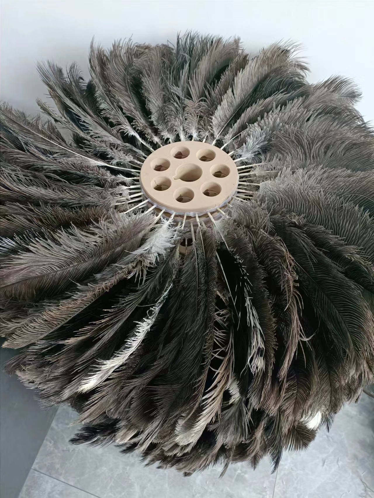 汽车喷涂鸵鸟毛擦拭刷